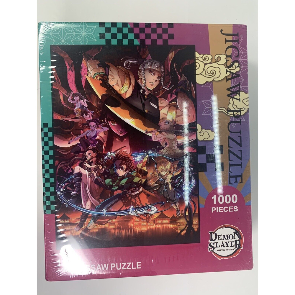 Anime Demon Slayer Jigsaw Puzzle 1000 Piece Challenging Intelligence Games Gift